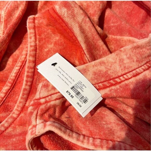 Lane Bryant Livi Sleeveless French Terry Jumpsuit Hibiscus Plus Size 22/24 NWT - Picture 8 of 8